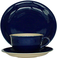 Glänzend blau - 2.Wahl