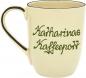 Preview: Cappuccino mit Schrift (2 Zeilen) Mohn