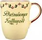 Preview: Cappuccino mit Schrift (2 Zeilen)