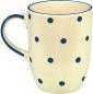 Preview: Cappuccino mit Schrift (1 Zeile) Elli blau