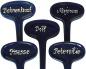 Preview: Gartenstecker glänzend blau