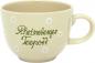 Preview: Jumbotasse mit Schrift (2 Zeilen)