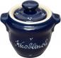 Preview: Knoblauchtopf blau 3 Punkt