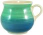 Preview: Mollytasse mit Schrift (2 Zeilen) Aqua