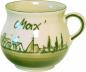 Preview: Molly-Mini-Tasse blau 1 Punkt - Kopie