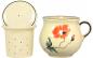 Preview: Mollytasse mit Sieb und Deckel Mohn