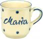 Preview: Namensbecher mit Schrift (1 Zeile) Elli blau