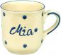 Preview: Namensbecher mit Schrift (1 Zeile) Elli blau