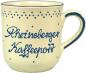 Preview: Kaffeebecher mit Schrift (2 Zeilen)