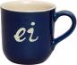 Preview: Namensbecher mit Schrift (1 Zeile) glänzend blau