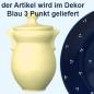 Preview: Rumtopf blau 3 Punkt