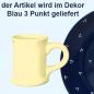 Preview: Stamper blau 3 Punkt