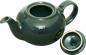 Preview: Teekanne 0,6 l grün Sprenkel