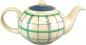 Preview: Teekanne 0,2 l karo grün-blau