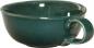 Preview: Teeschale grün Sprenkel