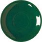 Preview: Untertasse 17 grün Sprenkel