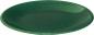 Preview: Teller 29 flach grün Sprenkel