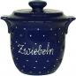 Preview: Zwiebeltopf 3,0 blau 3 Punkt