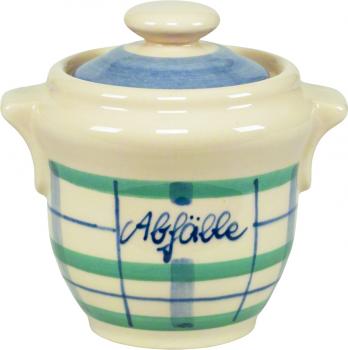 Abfälle karo grün-blau