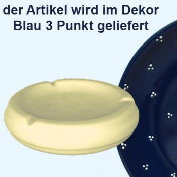 Ascher 18 cm blau 3 Punkt