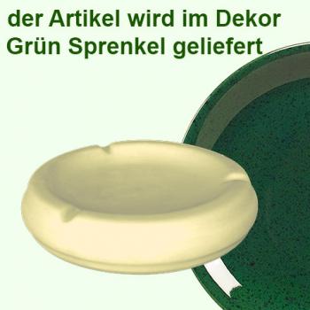 Ascher 18cm  grün Sprenkel