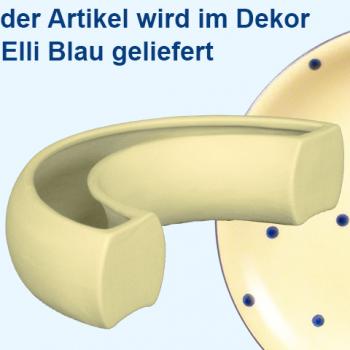 Blütenkranz Halb Elli blau