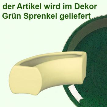 Blütenkranz Viertel grün Sprenkel