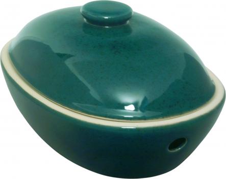 Brottopf groß grün Sprenkel