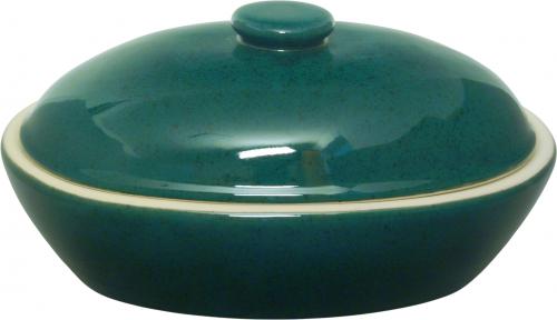 Brottopf groß grün Sprenkel