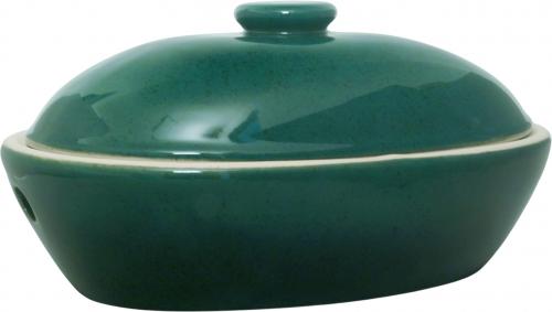 Brottopf groß grün Sprenkel