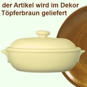 Brottopf klein braun
