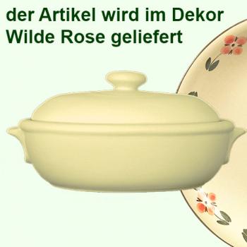 Brottopf groß Wilde Rose