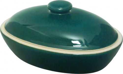 Brottopf klein grün Sprenkel