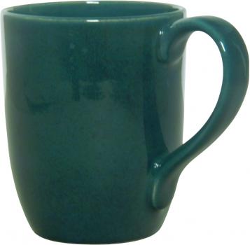 Cappuccinotasse grün Sprenkel