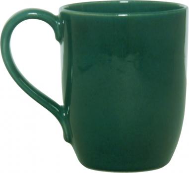 Cappuccinotasse grün Sprenkel