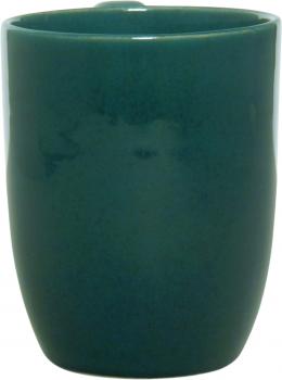 Cappuccinotasse grün Sprenkel