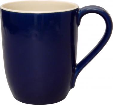 Cappuccinotasse matt blau