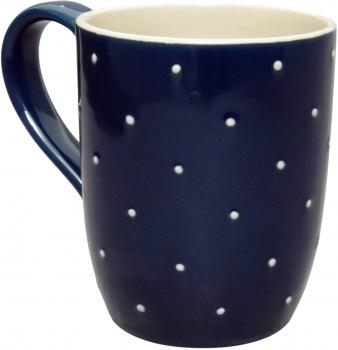 Cappuccino with font (2 Zeilen) Blue 1 point