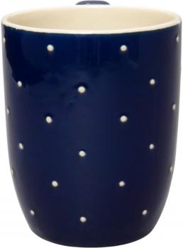 Cappuccinotasse blau 1 Punkt - 2.Wahl