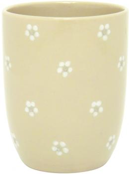 Cappuccino with font (2 Zeilen) Gänseblümchen