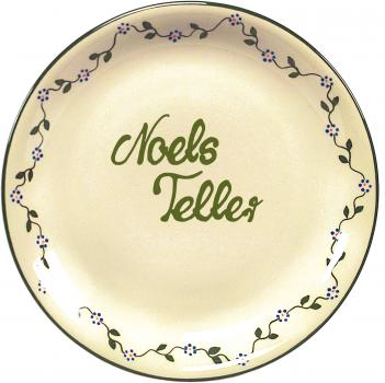 Dessertteller 19 mit Schrift (2 Zeilen)