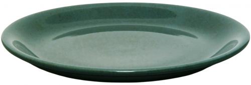 Dessertteller 19 grün Sprenkel