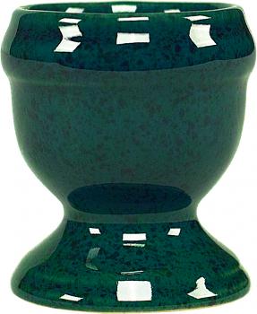 Eierbecher grün Sprenkel