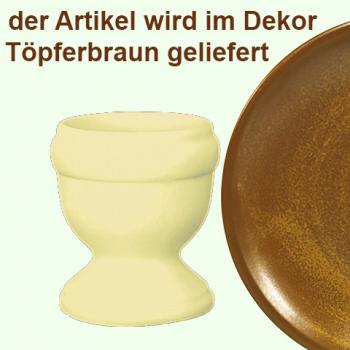 Eierbecher braun