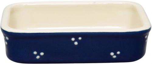 Fischbüchse 12,5 x 8 blau 3 Punkt