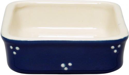 Fischbüchse 12,5 x 8 blau 3 Punkt