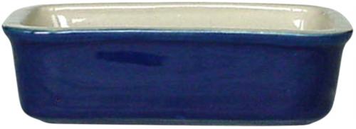 Fischbüchse 12,5 x 8 glänzend blau
