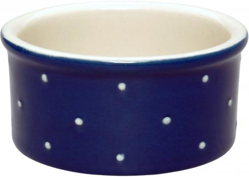 Fischbüchse rund blau 3 Punkt