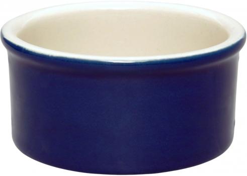 Fischbüchse rund glänzend blau