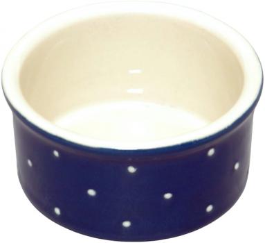 Fischbüchse rund blau 3 Punkt